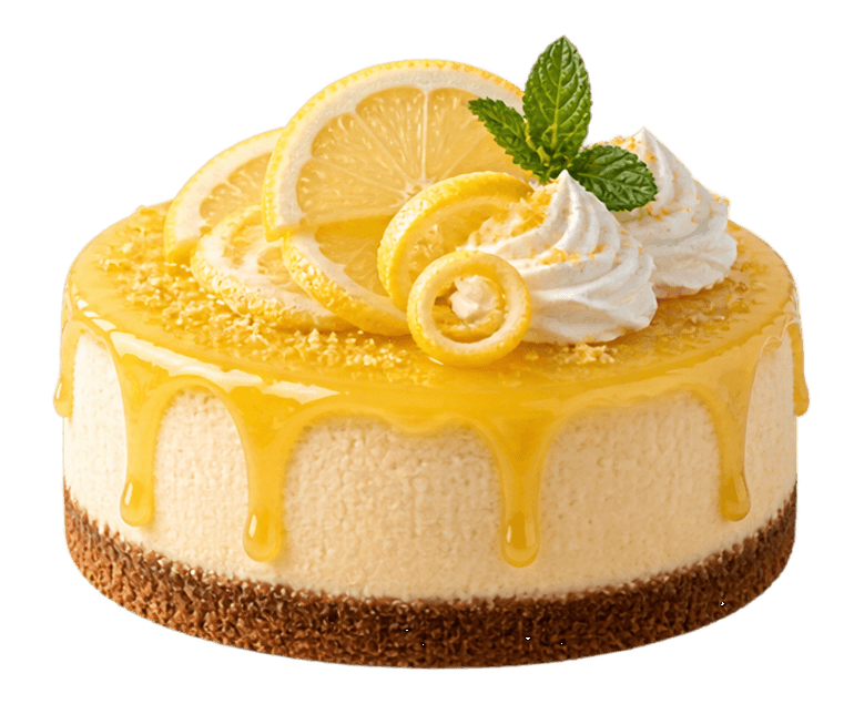 Lemon cheesecake